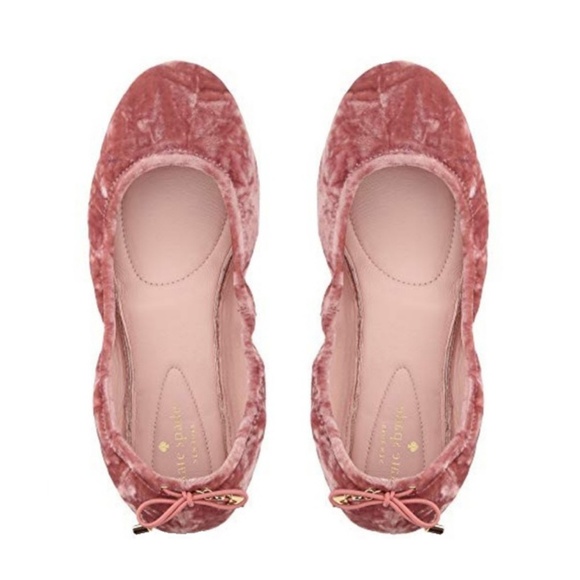 kate spade globe ballet flats